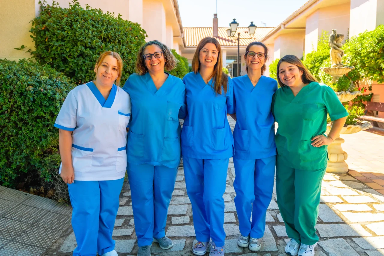 Team des ambulanten Pflegedienstes Lagune Peine